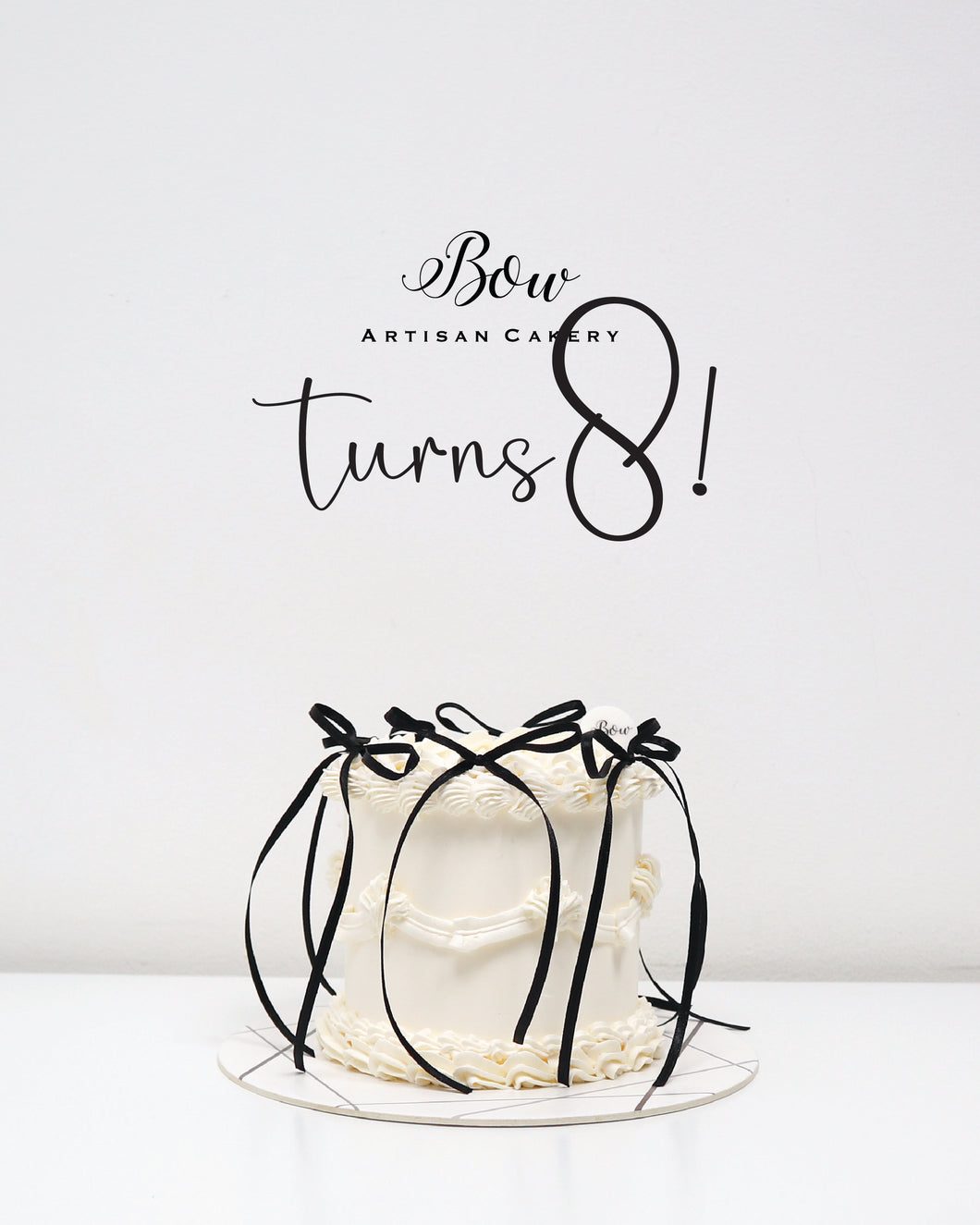 #BOWturns8 B&W Vintage & Ribbons
