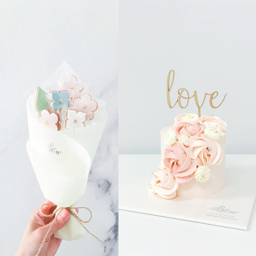 Spoil Your Love [Mini] with Cookie Bouquet Set