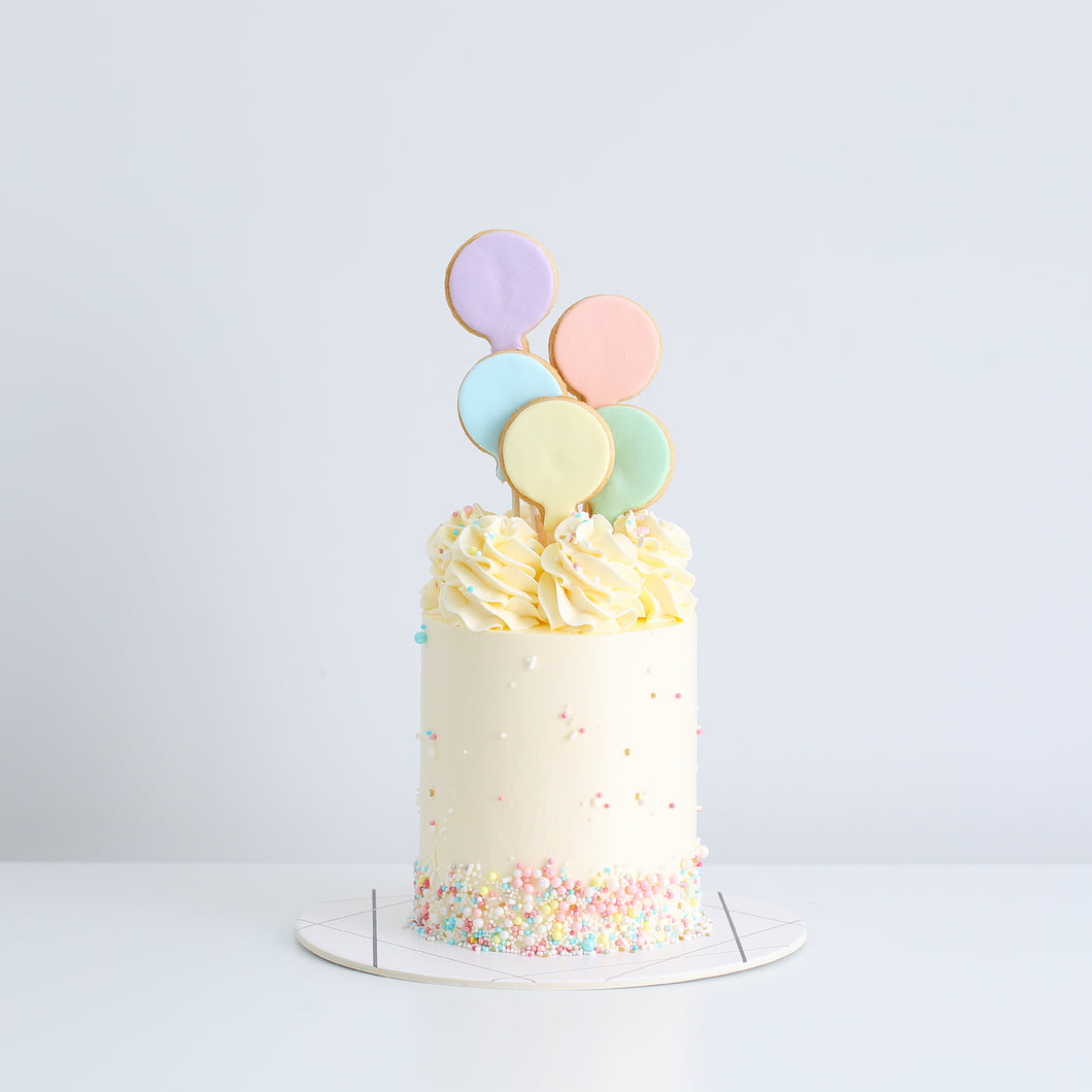 Balloons Cookie Pops & Cream