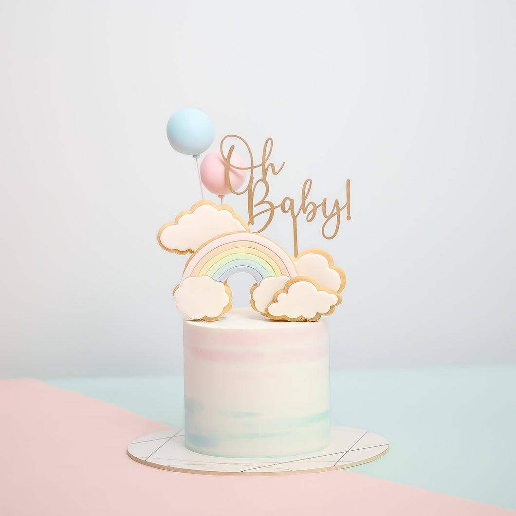 Oh Baby! GENDER REVEAL CAKE