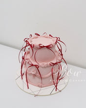Vintage & Ribbons [Petite Two Tier]