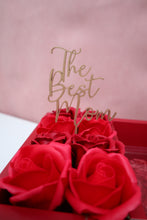 Ruby Vintage & Ribbons with Flower Box [Petite]