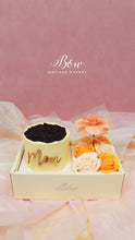 Mother's Day Peach Rose & Flower Box [Petite]