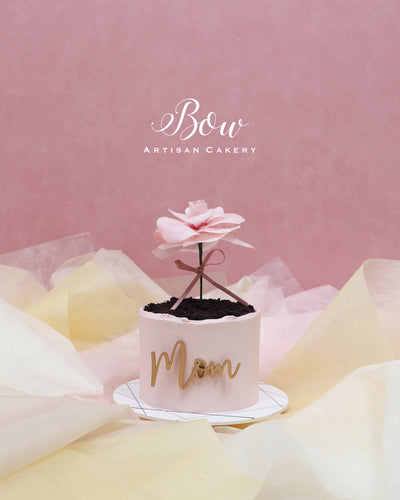 Mother's Day Blush Rose & Flower Box[Petite]