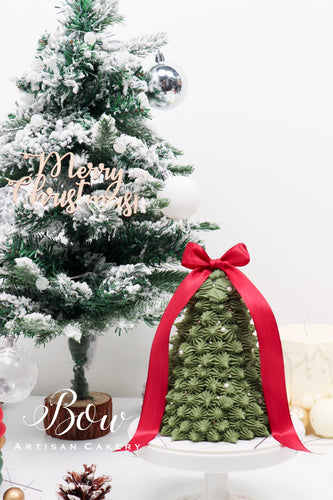 Oh! Christmas Tree with a Red Bow