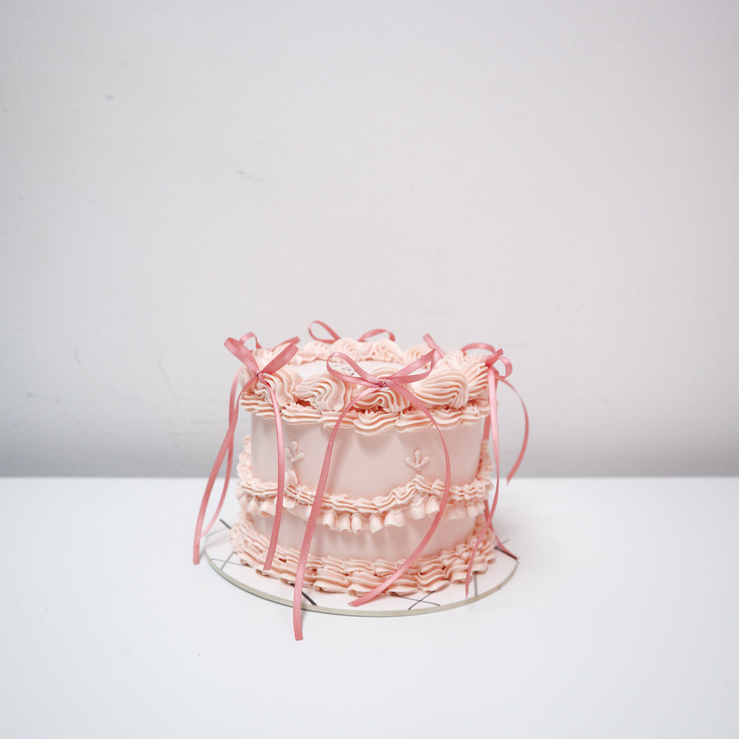 Pink on Pink Vintage & Ribbons [Petite]