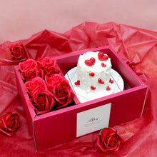Filled with Love Cake & Flower Box