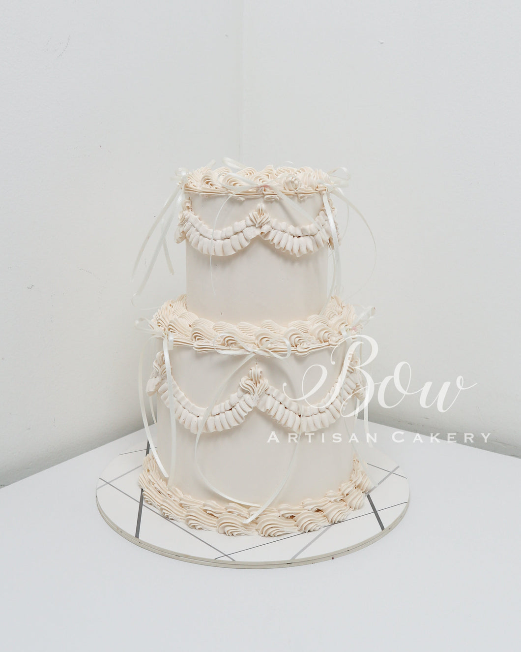 Vintage & Ribbons [Two Tier]