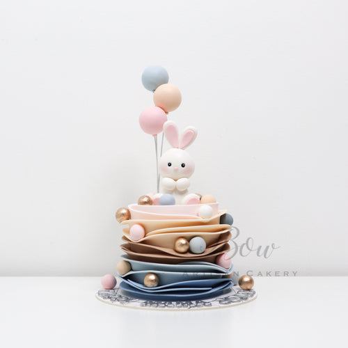 Morandi Ruffles with Bunny & Balloons