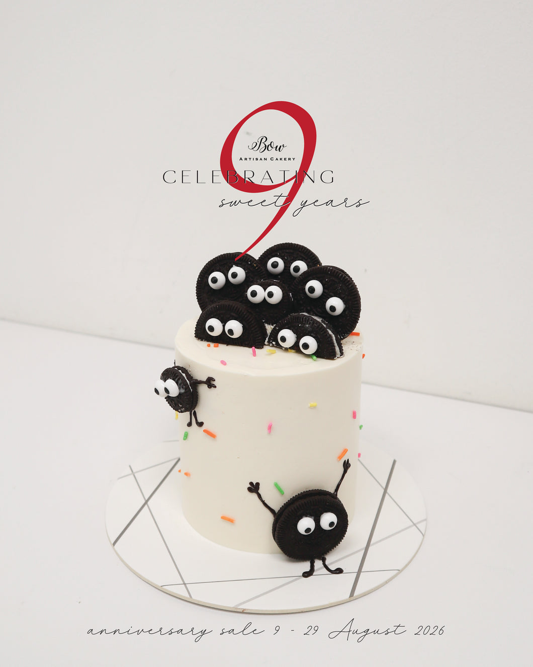 #9sweetyearswithBow - The Cookie Party!