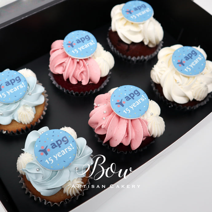 Cupcakes with Edible Print