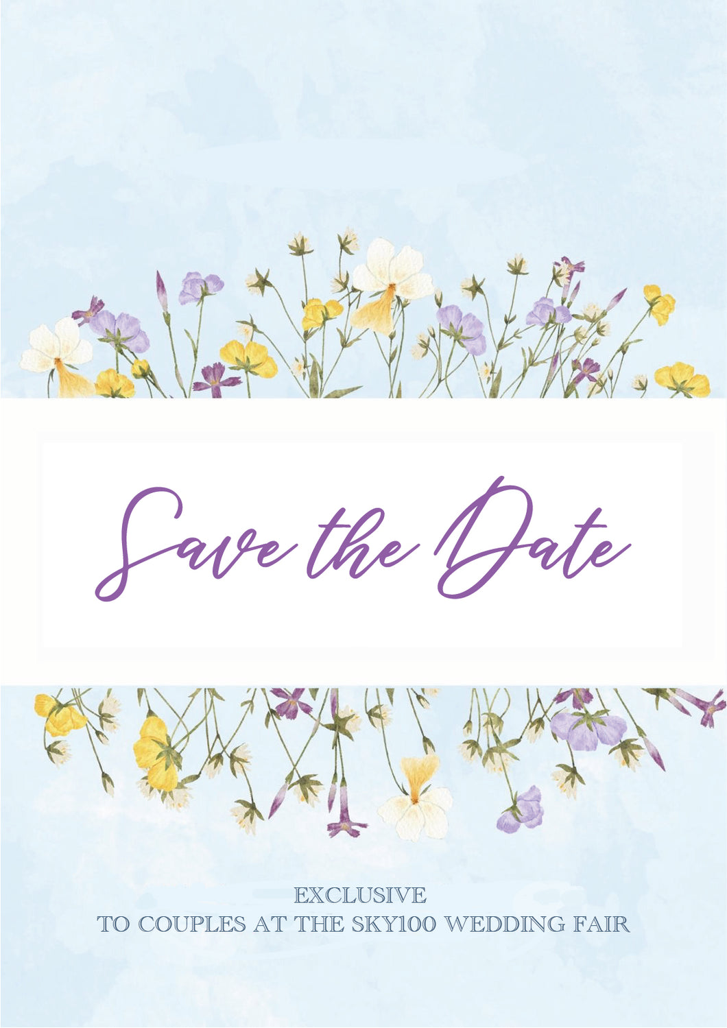 Save the Date! [Mid Summer Wedding Fair at Sky100 Exclusive]