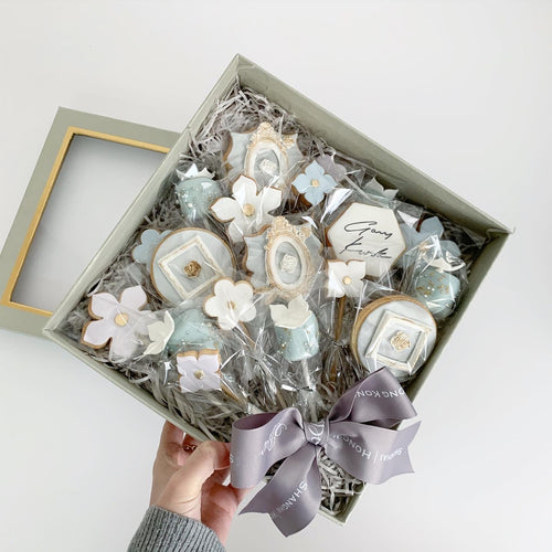 Cookie Bouquet Box - Vintage
