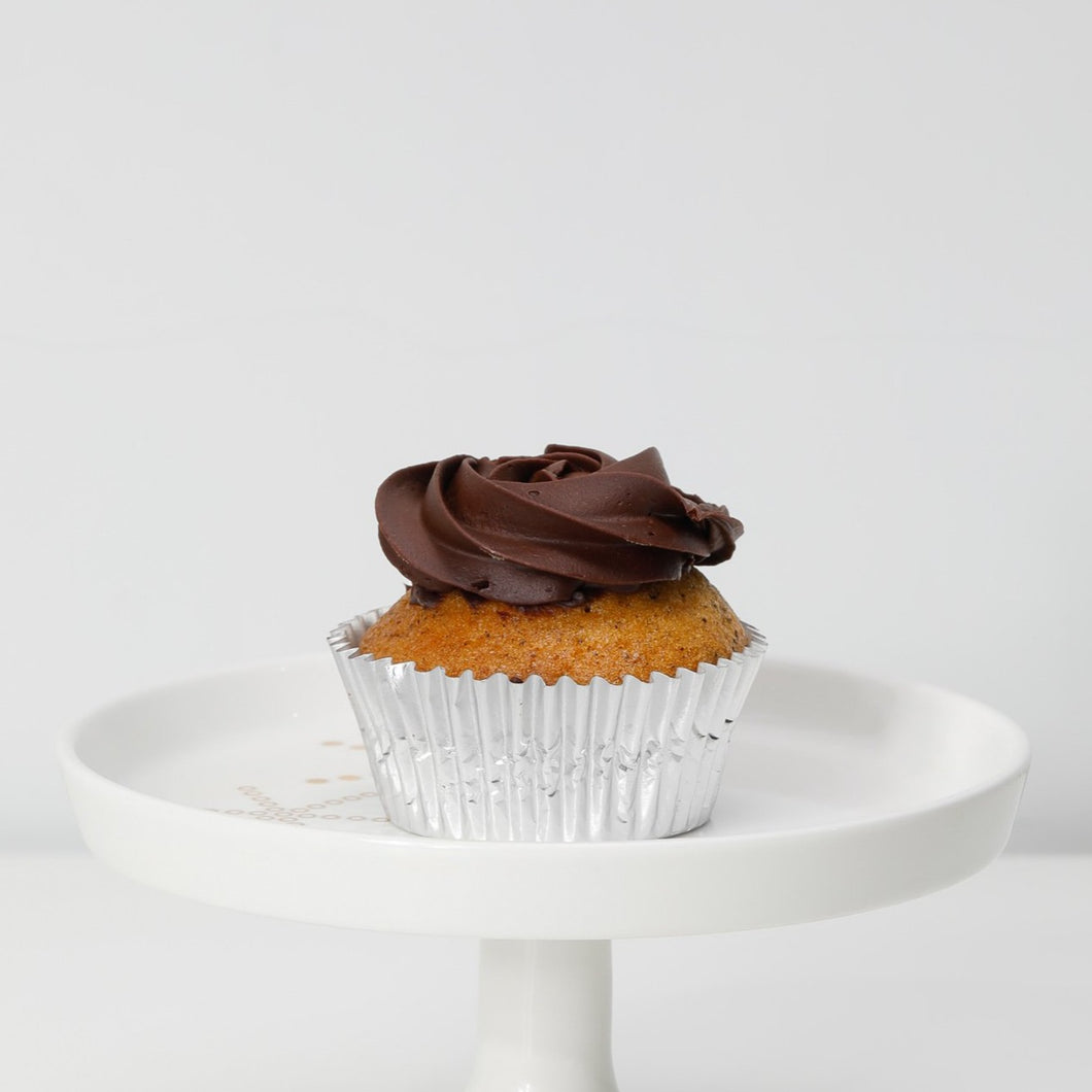 Earl Grey Chocolate Cupcake