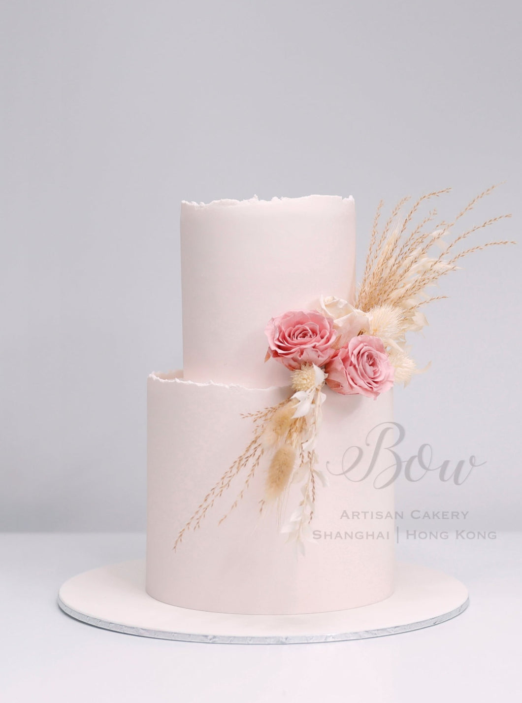 Boho Blush | BOW Artisan Cakery | Wedding Display Cake Rental | Hong Kong