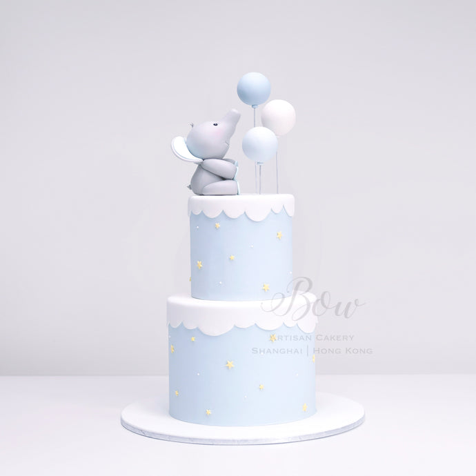 Elephant & Balloons [Two-tier]