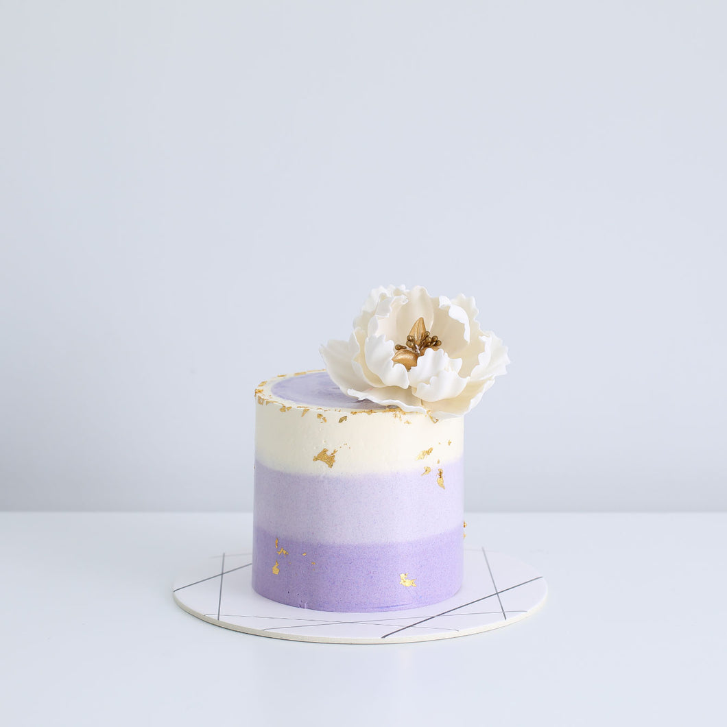 Signature Peony Ombré Cake