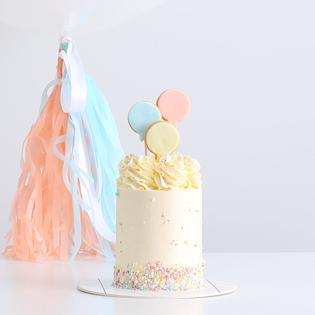 Gender Reveal Cake & Balloon | BOW Artisan Cakery | Baby Shower | Hong Kong